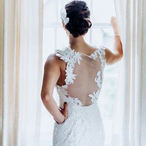 Sareh Nouri wedding dress